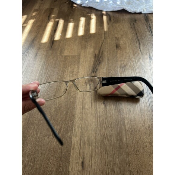 BURBERRY B 2007 3028 BLACK EYEGLASSES  FRAME 53-16-135 Frames Only - Picture 4 of 8